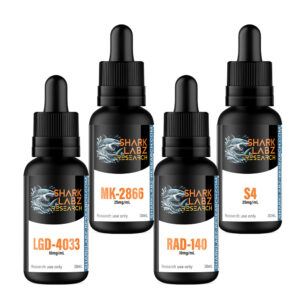 LGD-4033 + MK-2866 + RAD-140 + S4