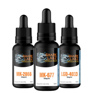 LGD-4033 + MK-2866 + MK-677